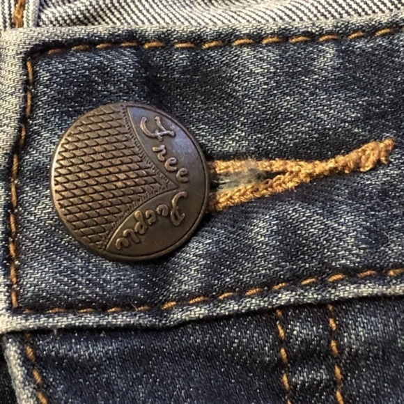 Free People Women’s Busted Knee distressed skinny jeans Size US Waist 28 - Picture 6 of 16